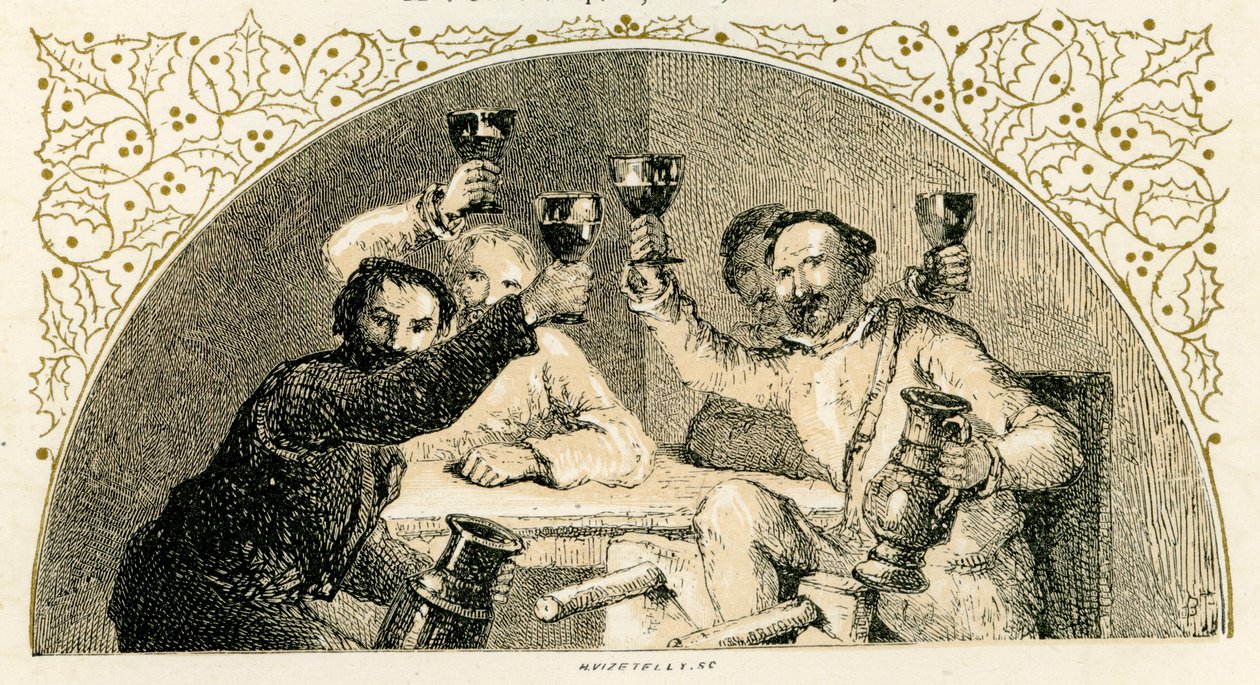 Biraya övgü Noel şarkısı by Myles Birket Foster