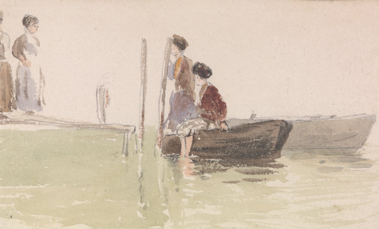 İskele by Myles Birket Foster