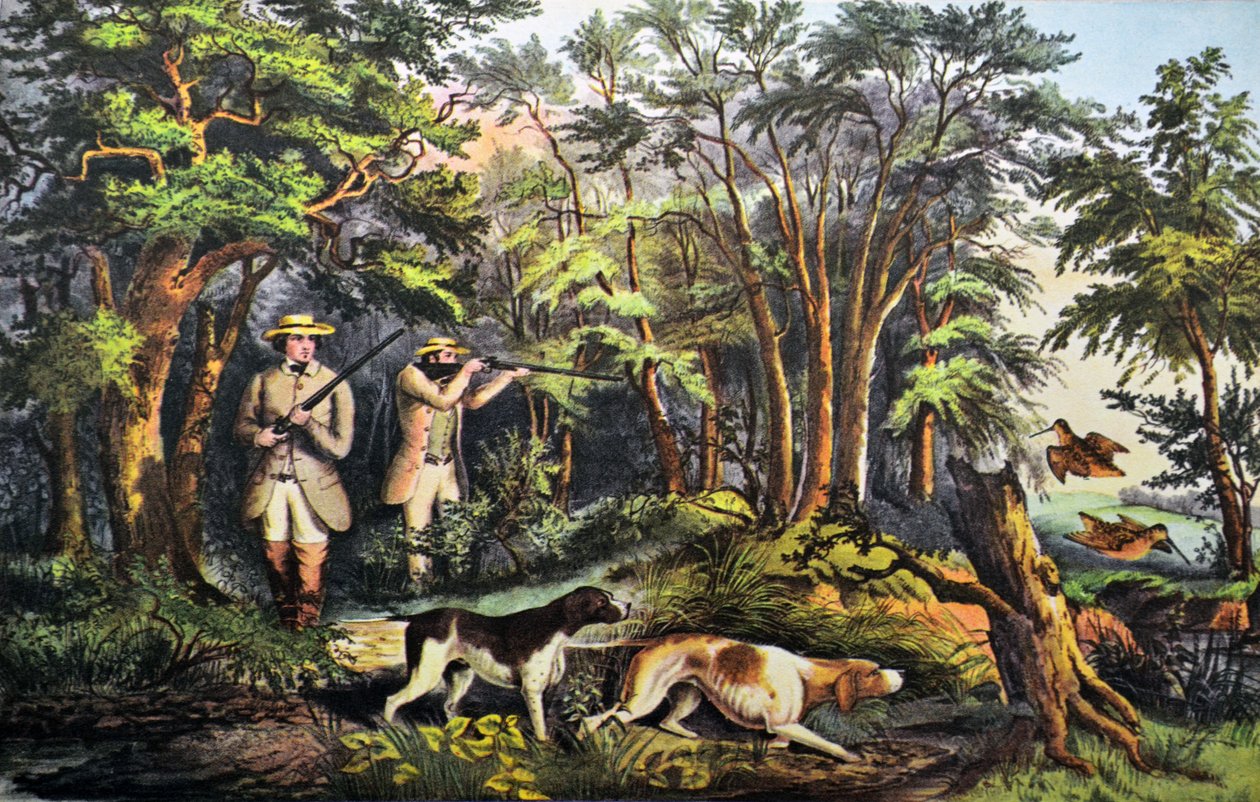 çulluk atışı by N. and Ives, J.M. Currier