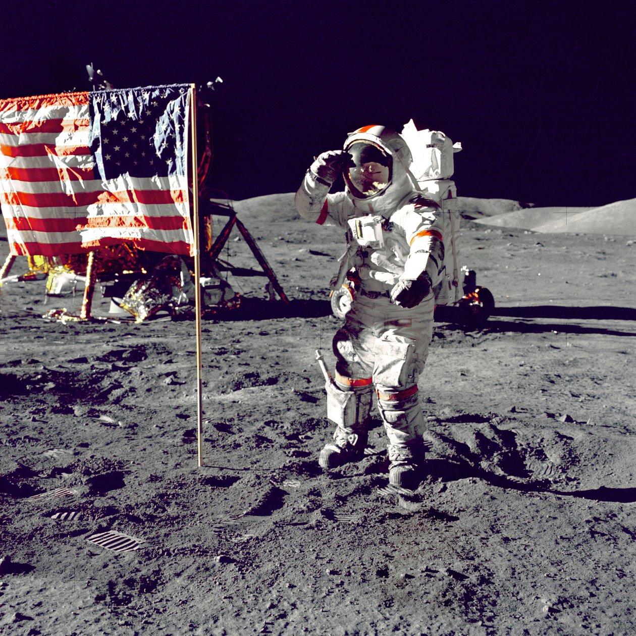 Apollo 17 - NASA, 1972. by NASA Images