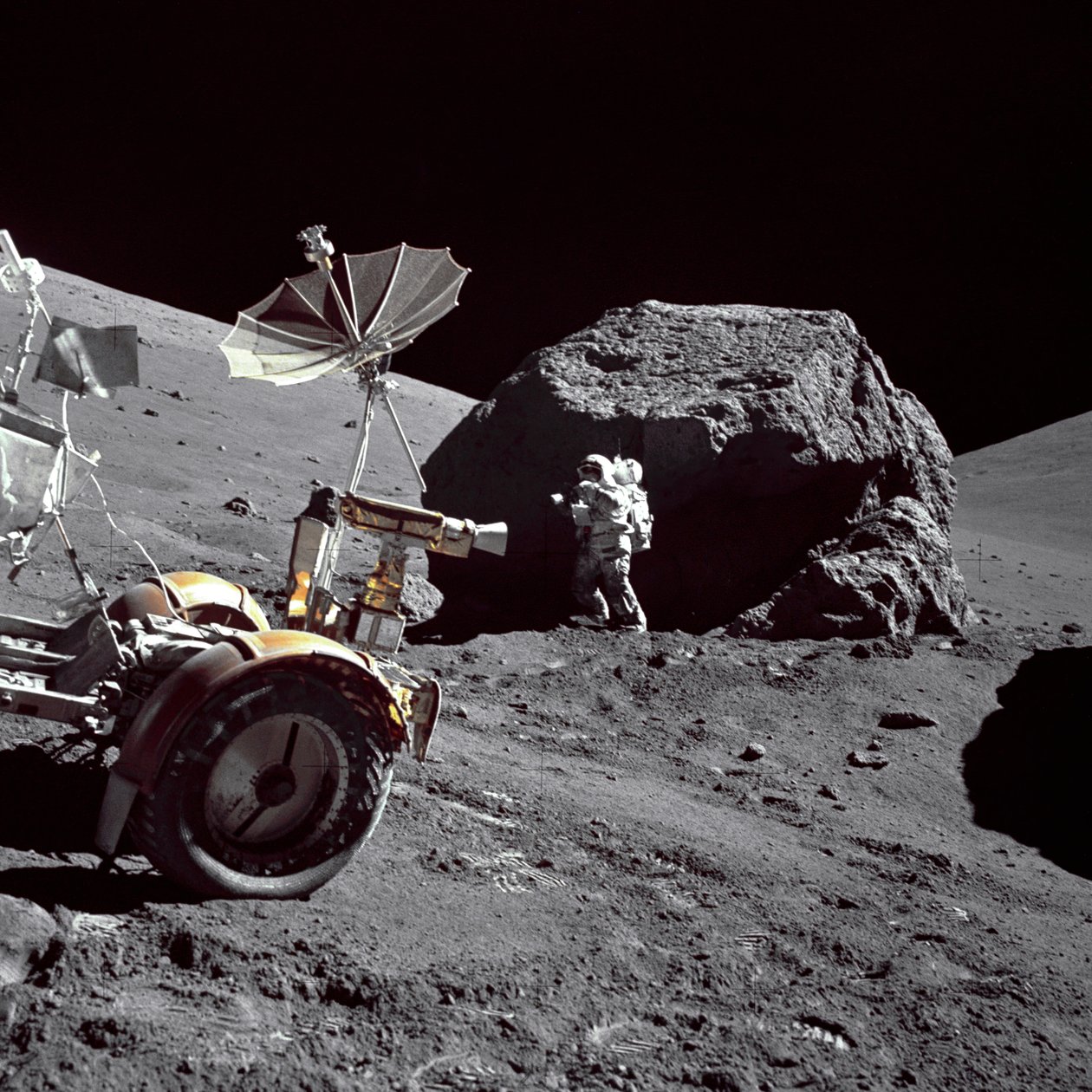 Apollo 17 - NASA, 1972. by NASA Images