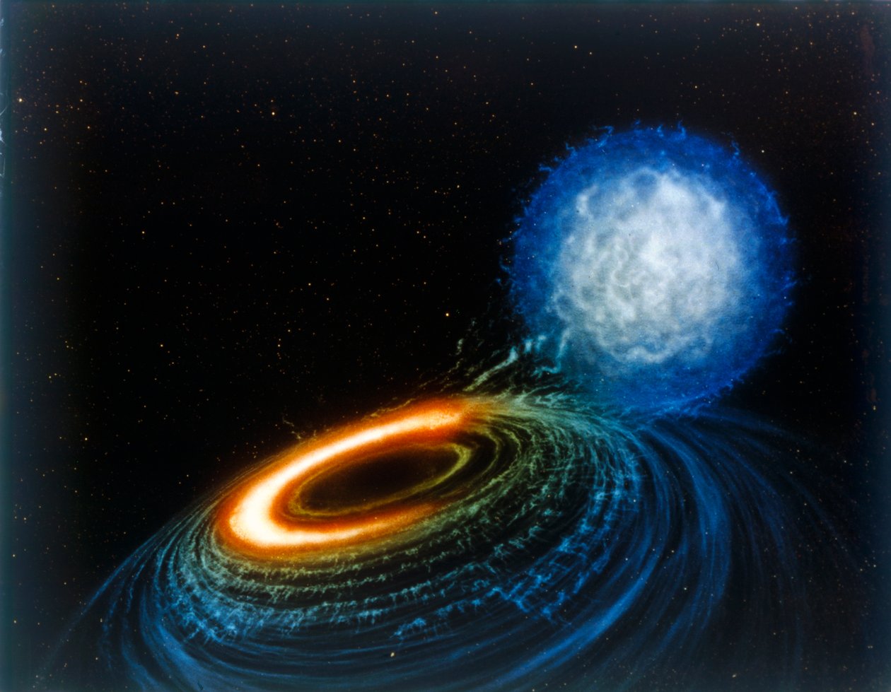 Kara Delik, sanatçının konsepti. by NASA Images