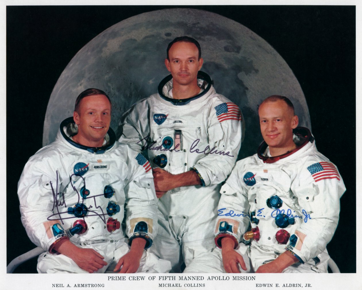Apollo 11'in mürettebatı, 1969. by NASA Images