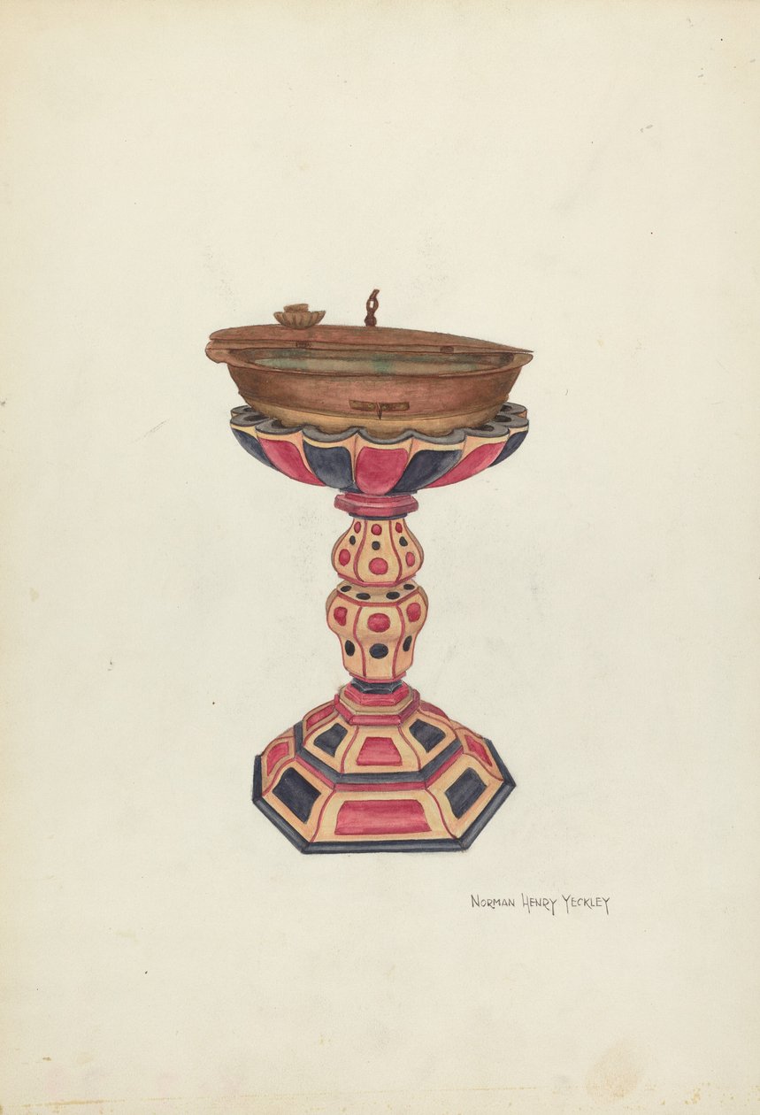 Vaftiz Yazı Tipi ve Standı by N.H. Yeckley