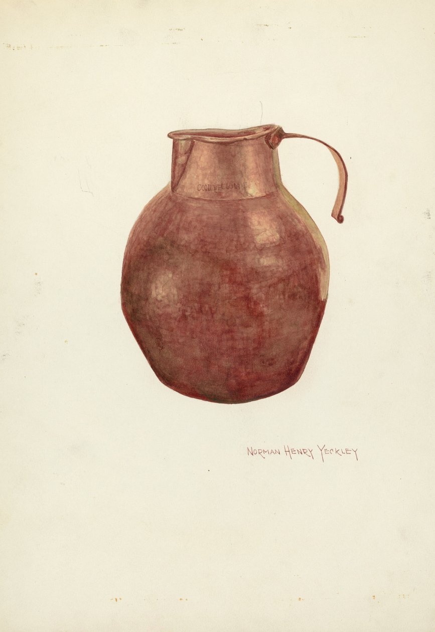 Bakır Sürahi by N.H. Yeckley