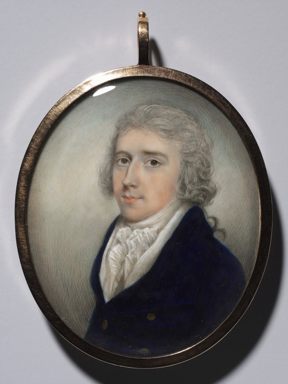 Bir Adamın Portresi, c. 1795-1800. by N*** Freese