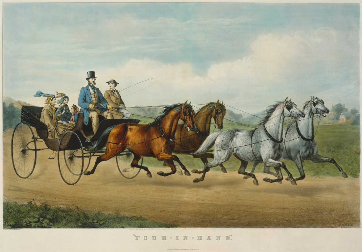 Elde dört by Currier and Ives