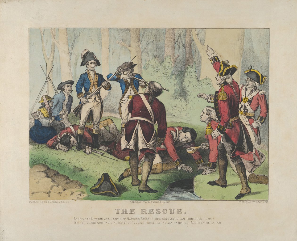 kurtarma by Currier and Ives