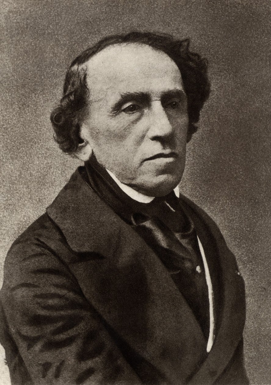 Giacomo Meyerbeer (1791-1864) by Nadar