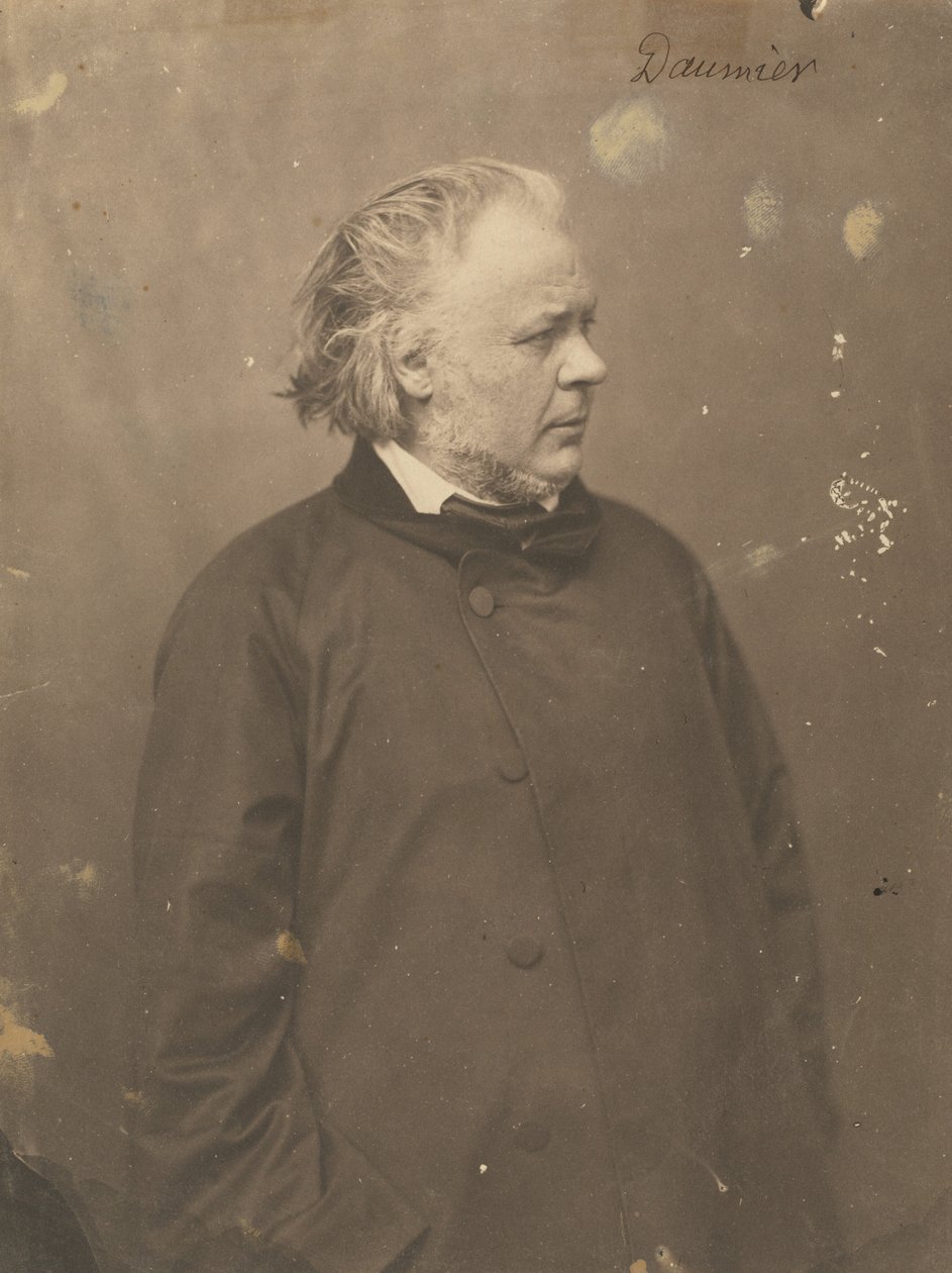 Honoré Daumier by Nadar
