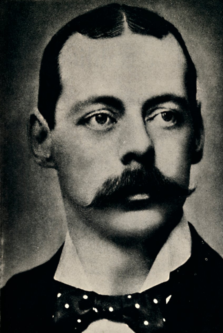 Lord Randolph Churchill, 1889, 1945. by Nadar