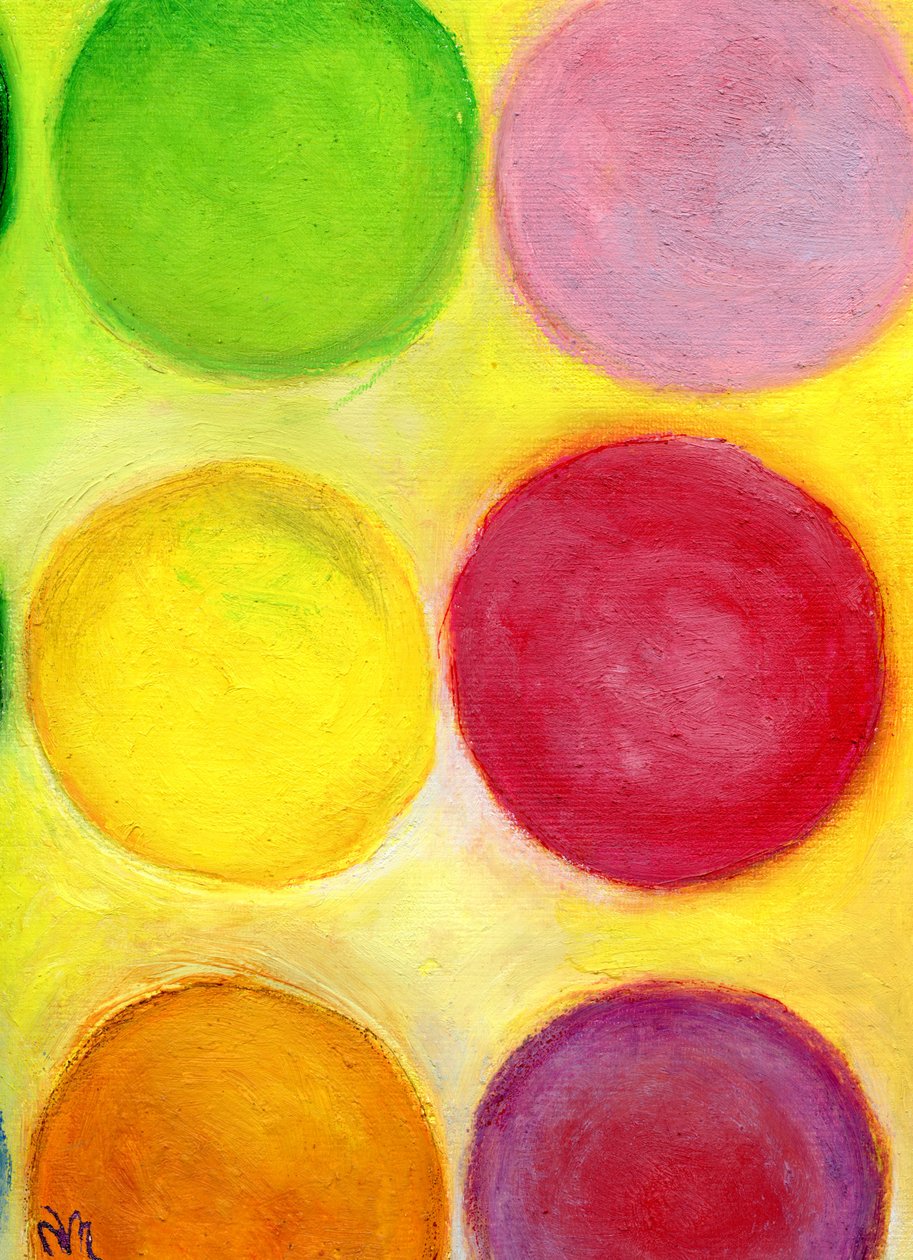 Mutlu Noktalar 1, 2014, by Nancy Moniz Charalambous