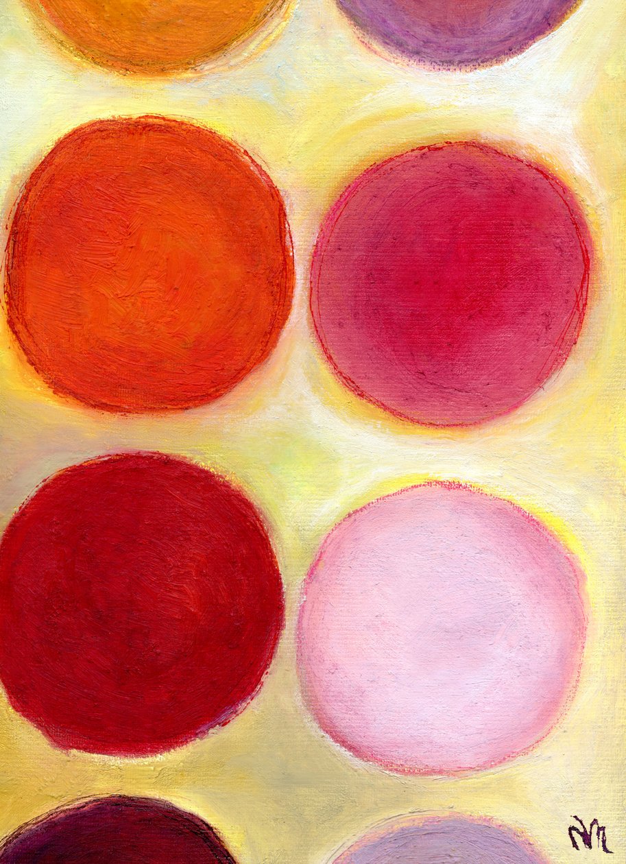 Mutlu Noktalar 6, 2014, by Nancy Moniz Charalambous