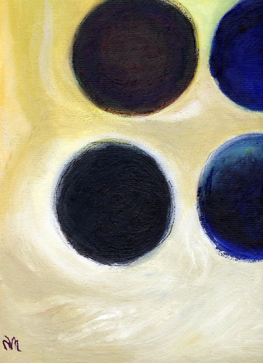 Mutlu Noktalar 9, 2014, by Nancy Moniz Charalambous