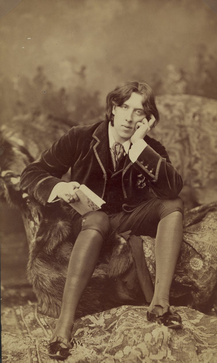 Oscar Wilde, 1882 (albüm baskısı) by Napoleon Sarony