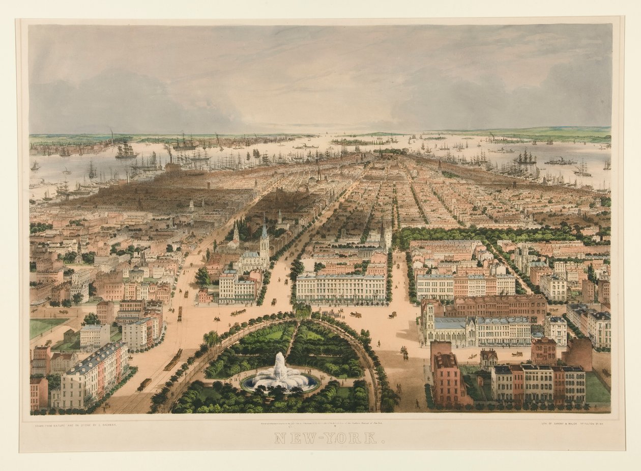 New York by Napoleon Sarony
