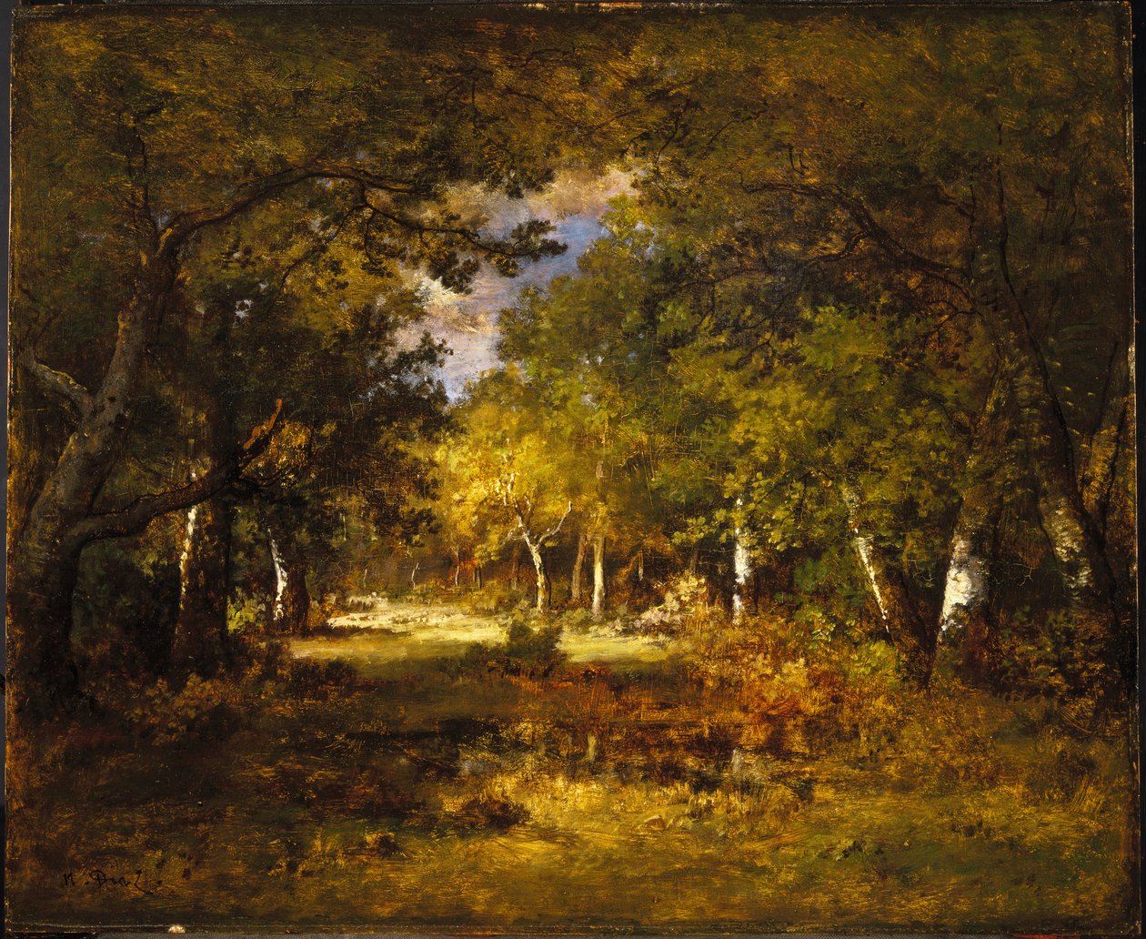 Orman Manzarası, c.1844-60 by Narcisse Virgile Diaz de la Peña