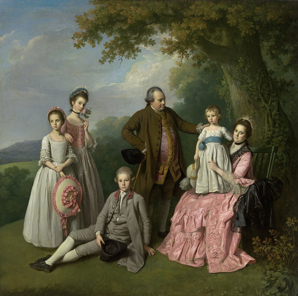 Pybus ailesi by Nathaniel Dance Holland