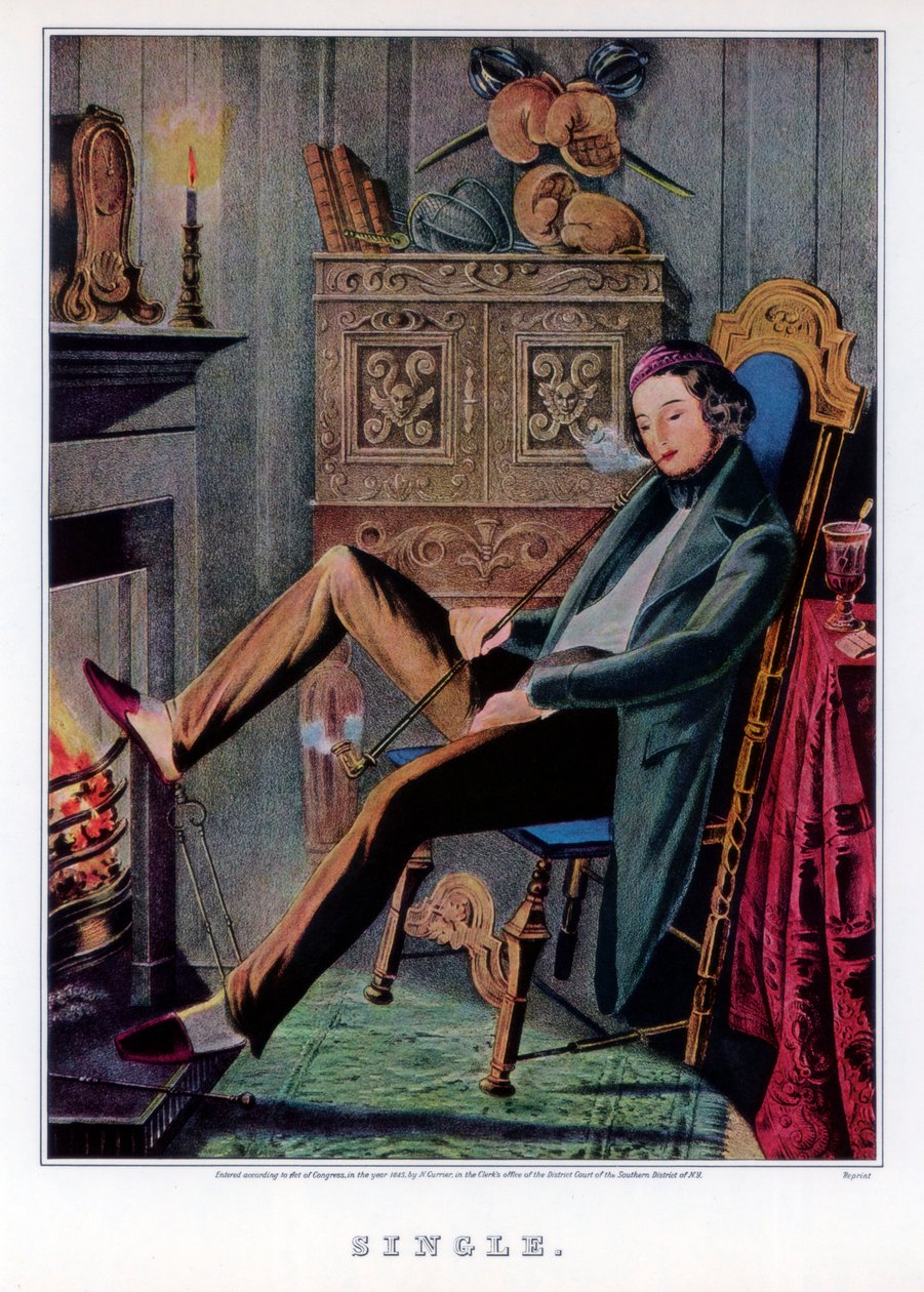 Bekar, 1845. by Nathaniel Currier
