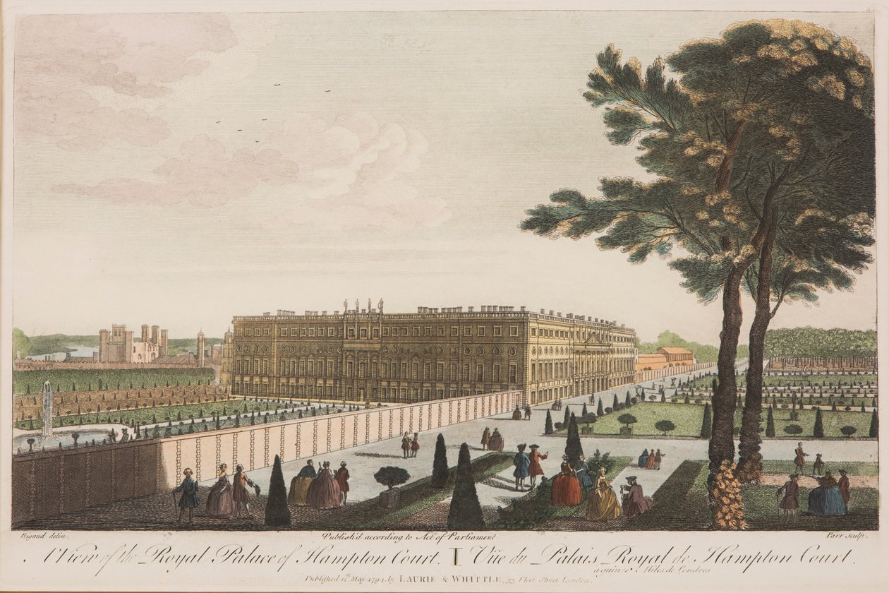 Hampton Court Kraliyet Sarayı by Nathaniel Parr
