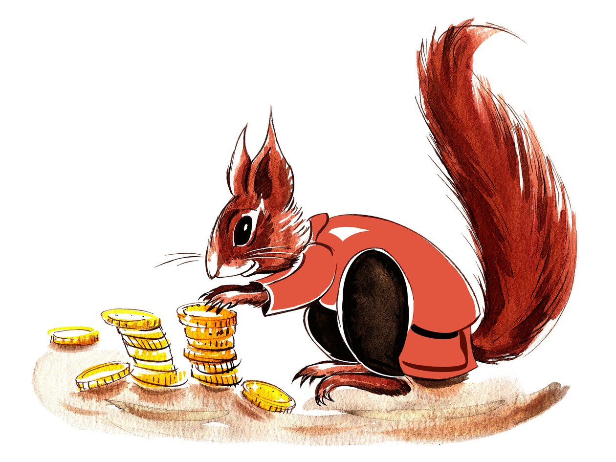 Para sincabı - finansal alegori çizimi by Neale Osborne