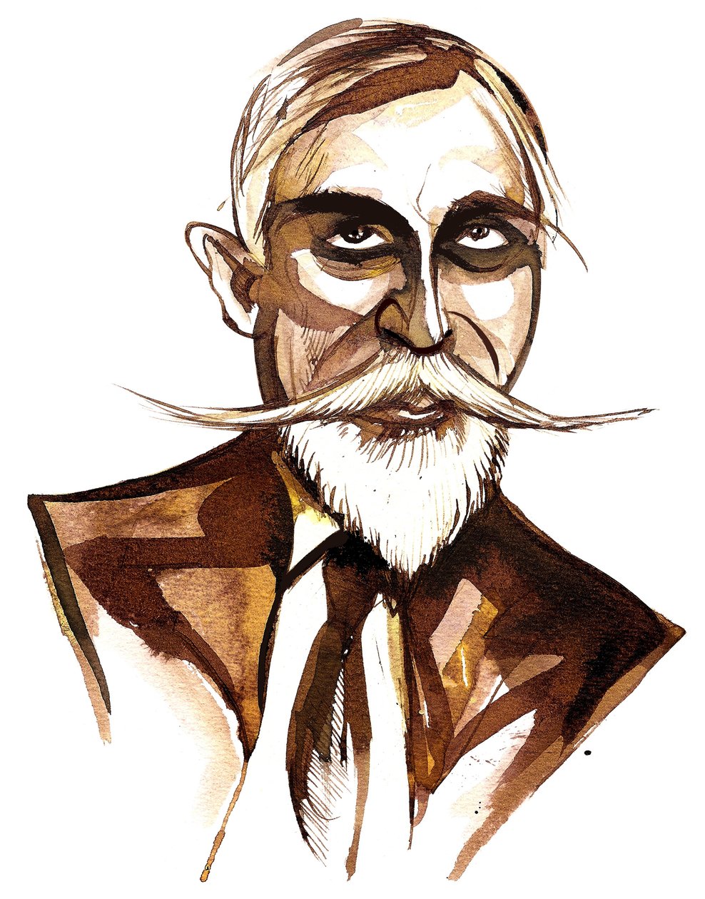 Paul Dukas - karikatür by Neale Osborne