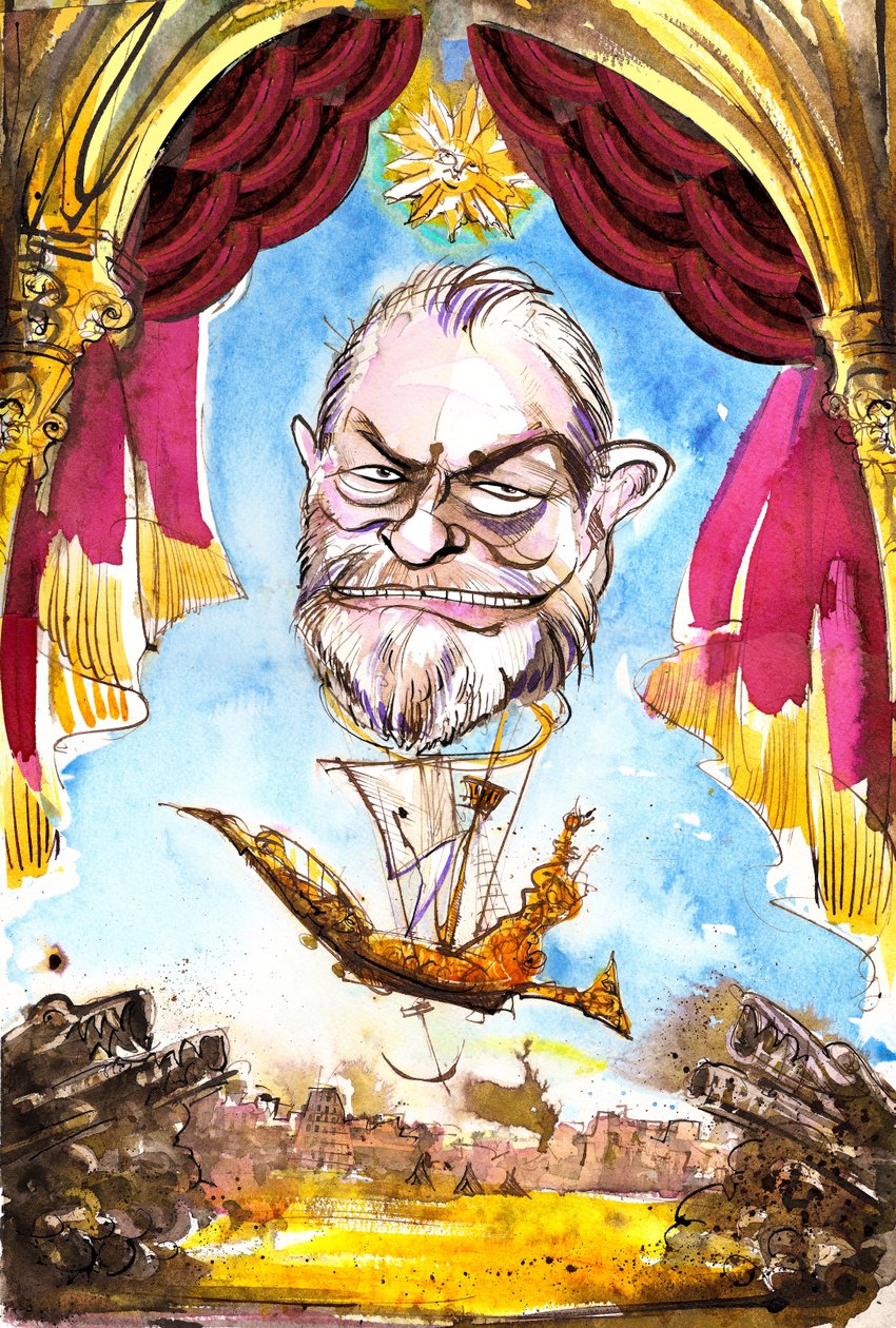 Terry Gilliam - Amerika doğumlu İngiliz film yönetmeni, senarist, Monty Python üyesi ve animatör, 1940 doğumlu by Neale Osborne
