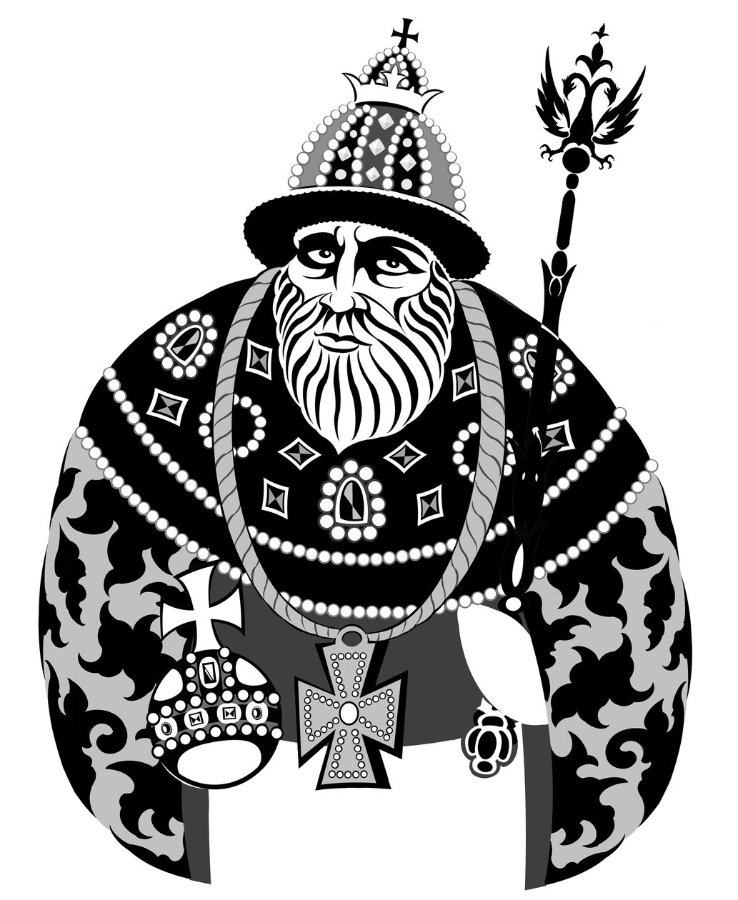 Boris Godunov, 2022 (dijital) by Neale Osborne