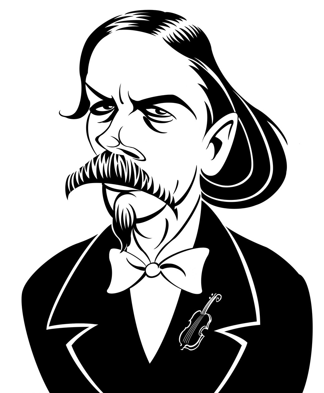 Giovanni Bottesini, 2019 (dijital) by Neale Osborne