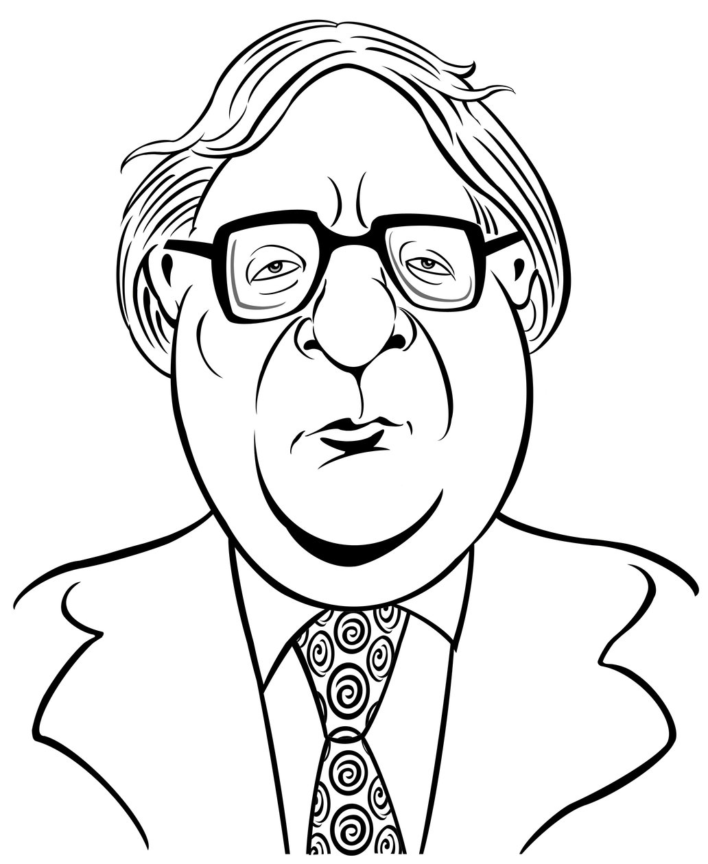 Ray Bradbury, 2019 (dijital) by Neale Osborne