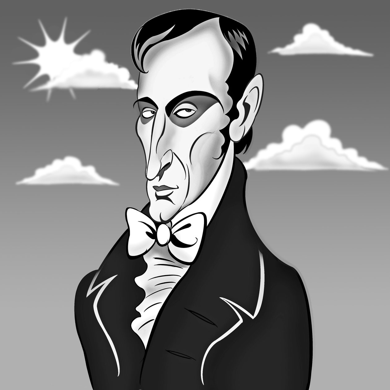 William Wordsworth, 2019 (dijital) by Neale Osborne