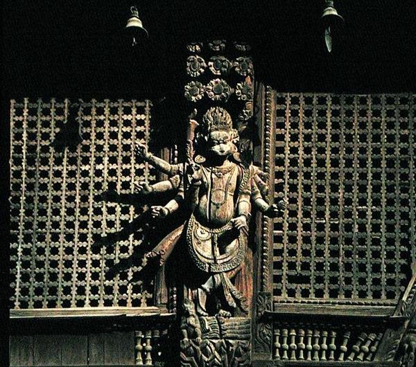 ಬಾಹ್ಯ (ಮರದ) ಟರ್ಕಿಯಿಂದ ವಿವರ by Nepalese School