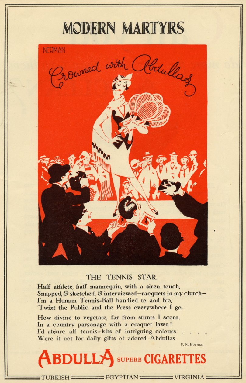 Abdullah Sigaralar, 1927 by Nerman