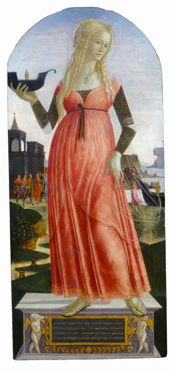 Claudia Quinta by Neroccio de