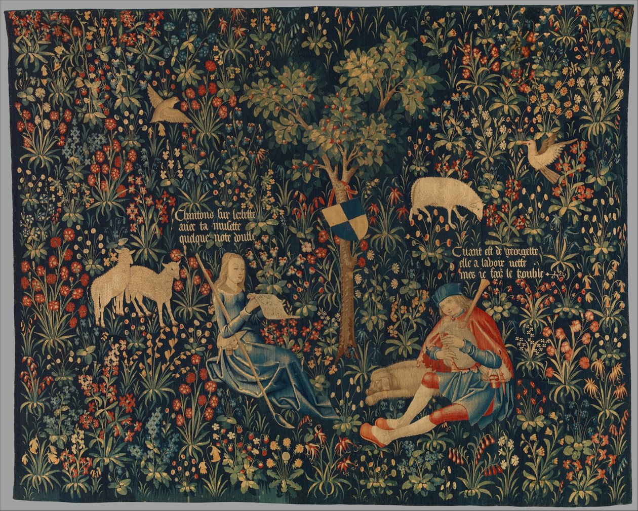 Çoban ve Çobanın Müzik Yapması, c.1500-30 by Netherlandish School