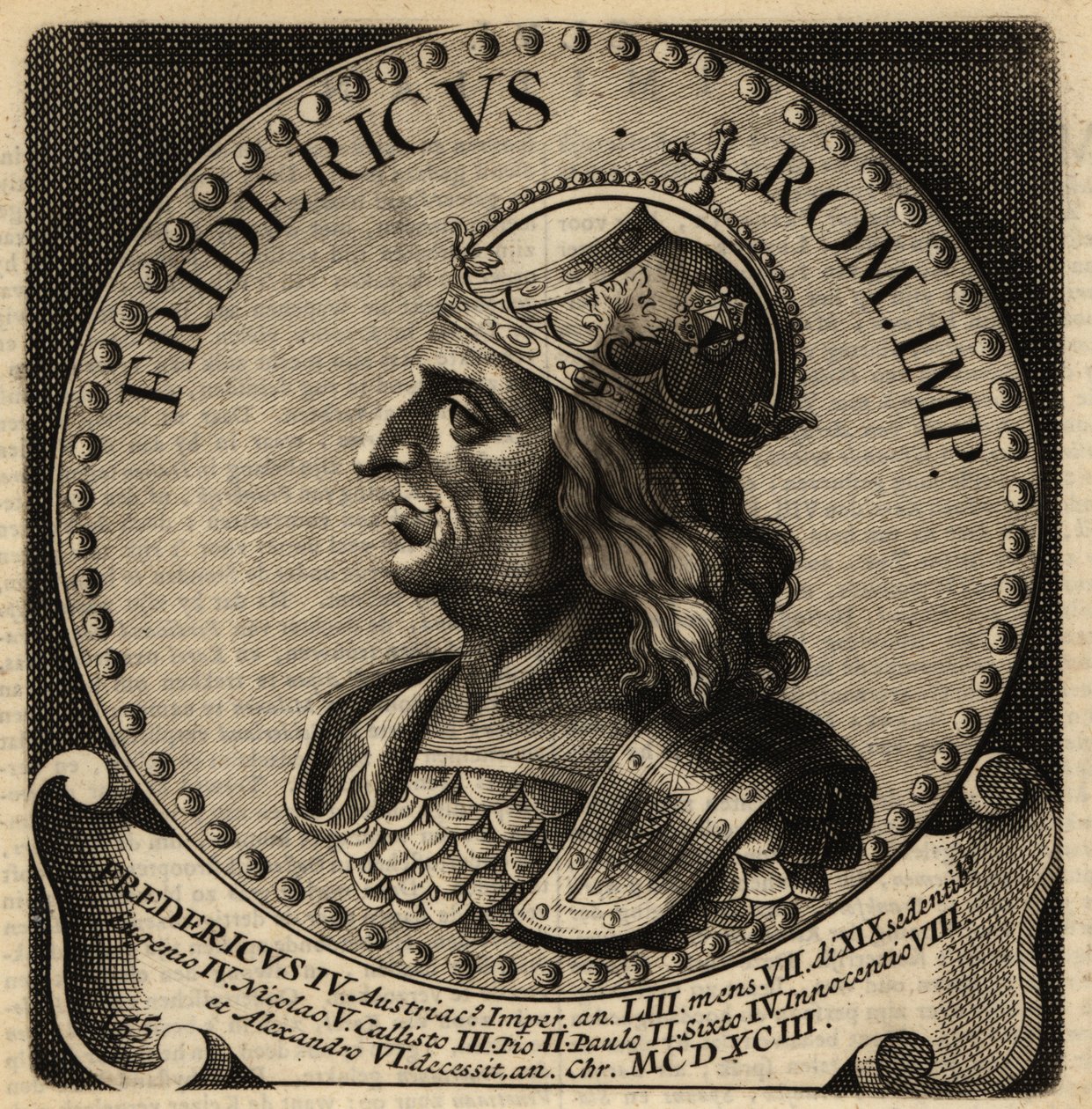 Kutsal Roma İmparatoru Frederick III. by Netherlandish School