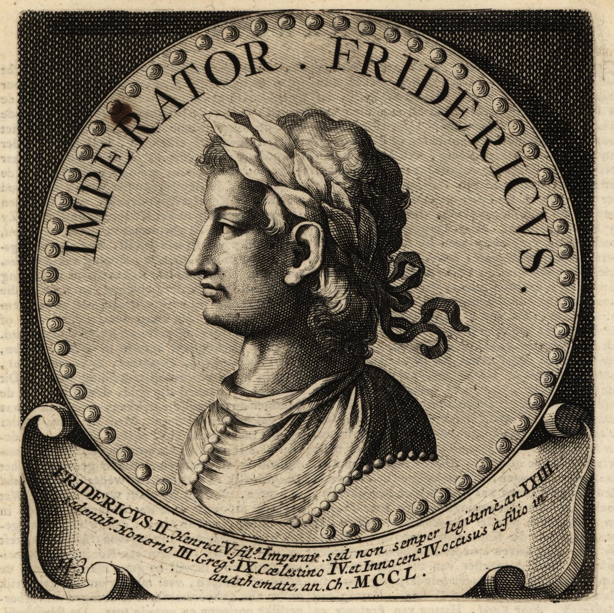 Kutsal Roma İmparatoru II. Frederick. by Netherlandish School