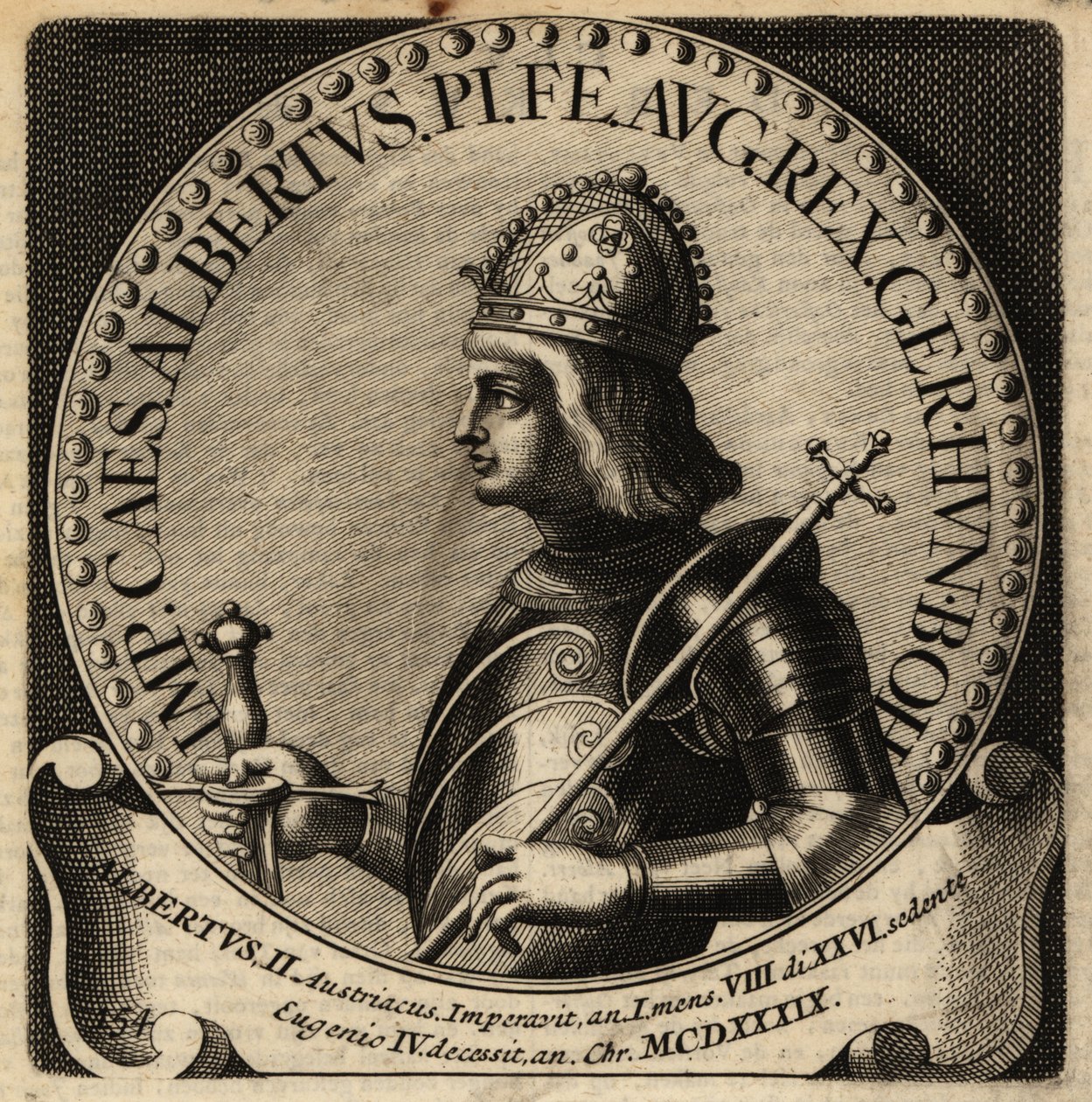 Almanya Kralı II. Albert. by Netherlandish School