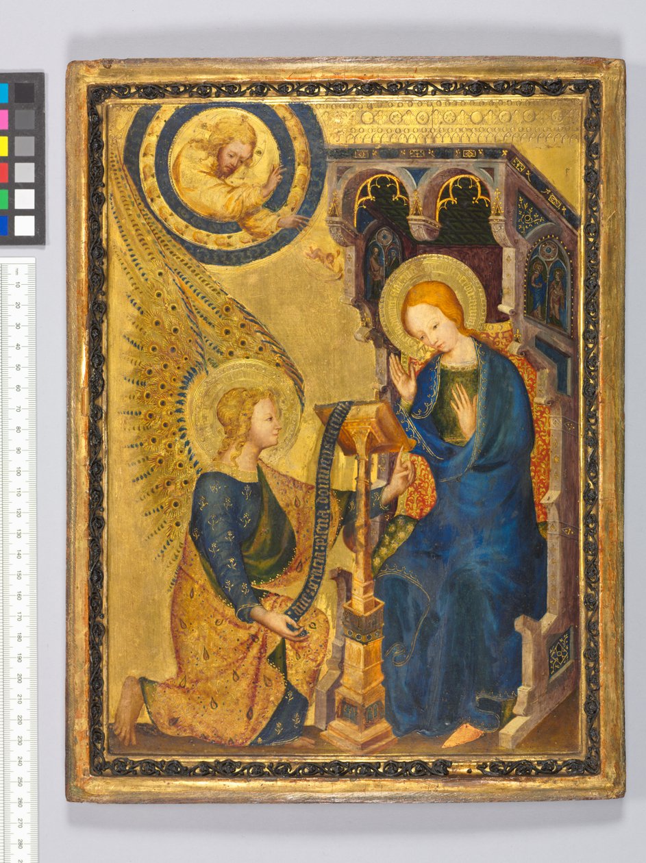 Müjde, c.1380 by Netherlandish School