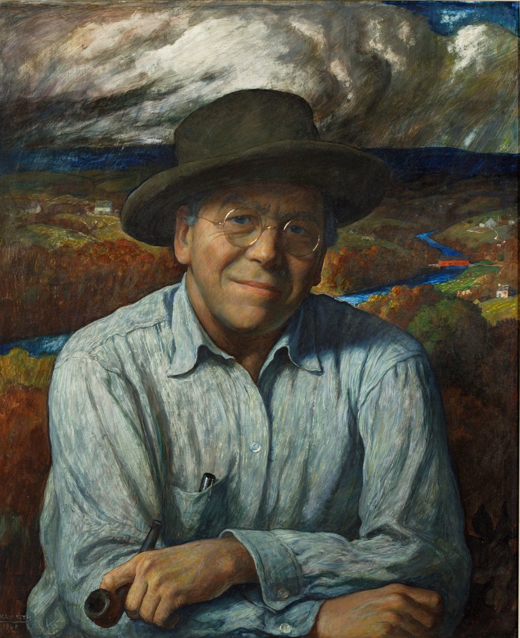 ಸ್ವಯಂ ಭಾವಚಿತ್ರ by Newell Convers Wyeth