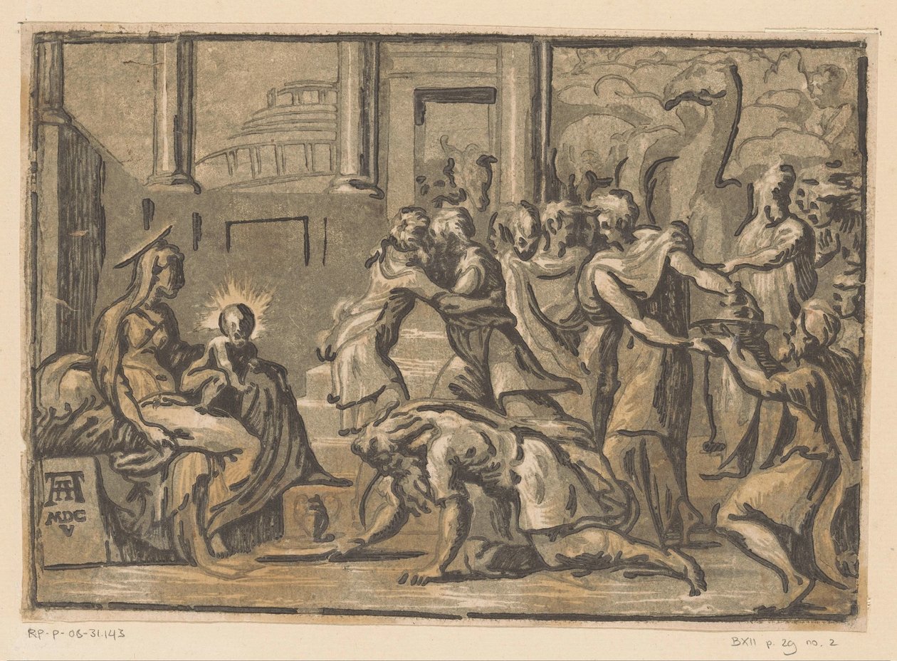 Kralların hayranlığı by Niccolò Vicentino (attributed to)