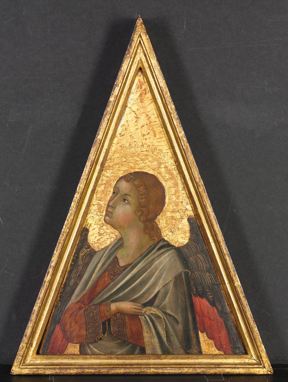 Angel ile Pinnacle, c. 1340. by Niccolò di Segna