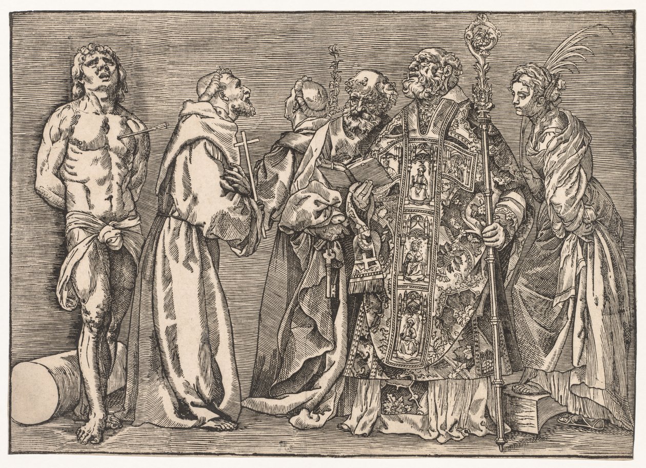 Altı Aziz by Niccolo Boldrini