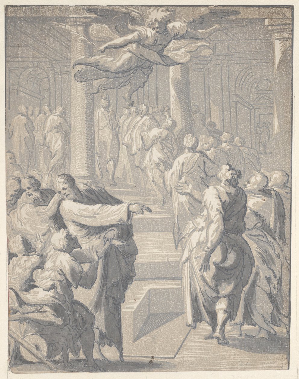 Mesih felçliyi iyileştiriyor, 1540-50., 1540-50. by Niccolo Vicentino