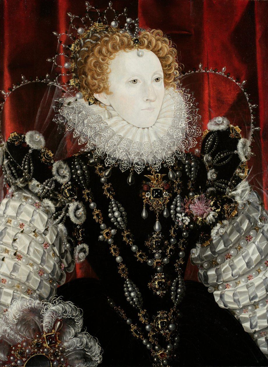 Kraliçe I. Elizabeth (1533-1603) by Nicholas Hilliard