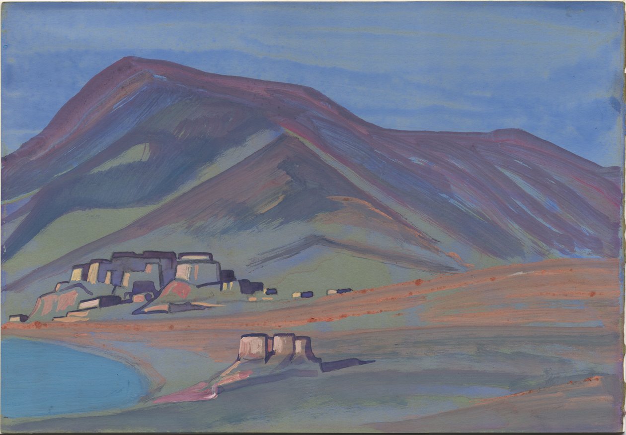 Albüm yaprağı, 1932 by Nicholas Roerich
