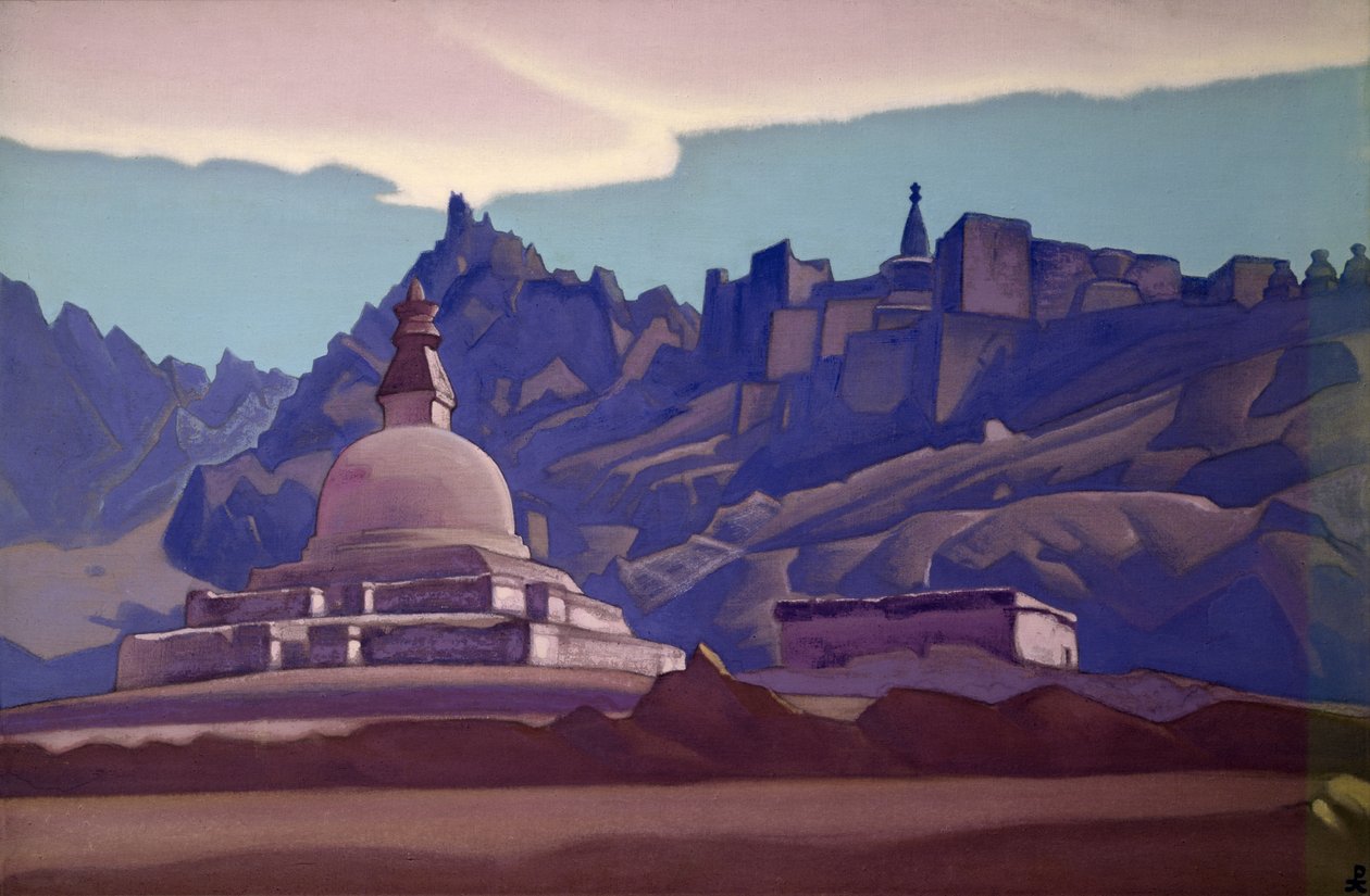 Mezar Höyüğü, Ladakh, 1937 by Nicholas Roerich
