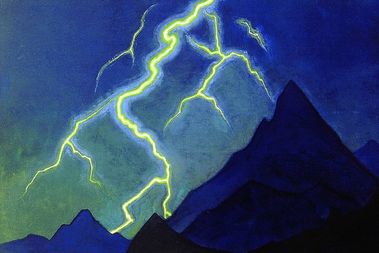 Cennetin Çağrısı, Yıldırım, c.1935-36 by Nicholas Roerich