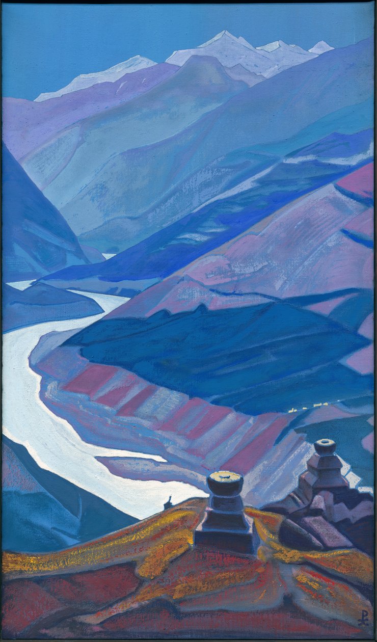 ay koşusu by Nicholas Roerich