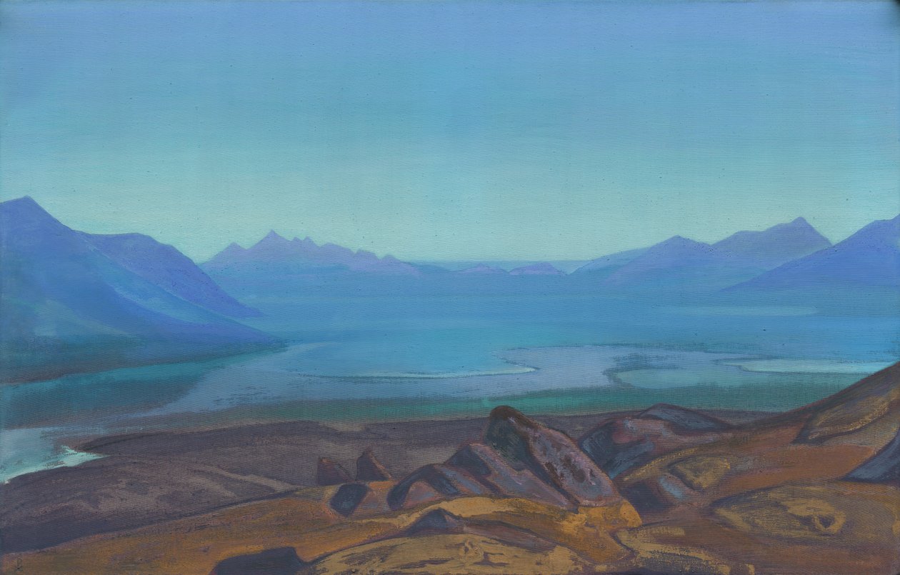 Dangra Yumtso, 1932 by Nicholas Roerich
